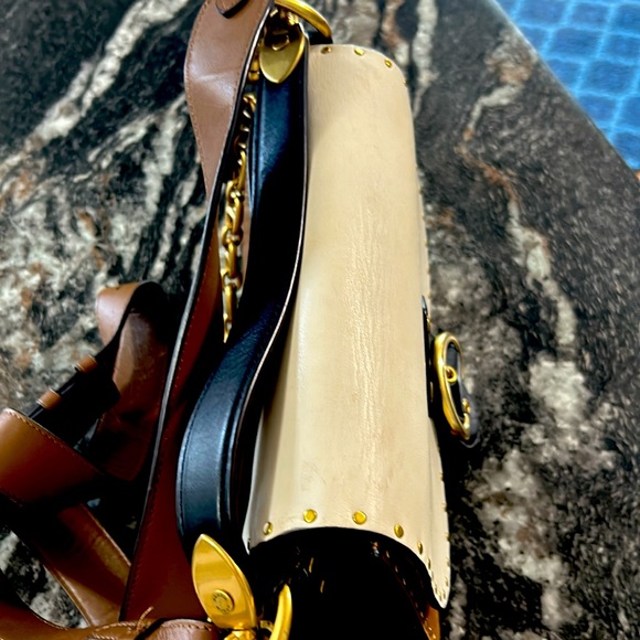 Riveted Coach bag . Used very little: - Picture 4 of 6